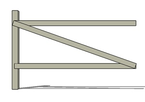 园林景观之现代栏杆设计SU(草图大师)模型