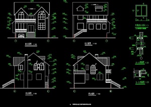 某别墅建筑设计方案图（3）