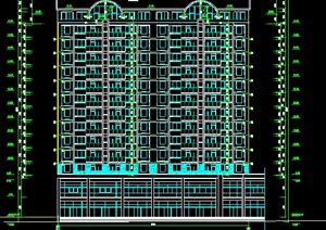 某高层住宅商住建筑施工图