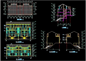 某多层住宅建筑设计施工图CAD图纸