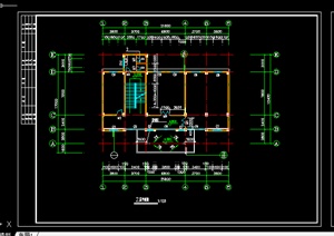 某现代商业社区综合建筑活动中心建筑施工图CAD图纸