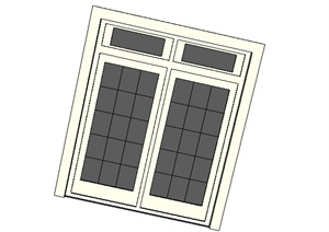 某室内建筑门窗设计SU(草图大师)模型素材