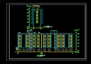 某现代宾馆建筑施工图设计CAD参考
