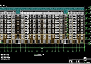 某六层住宅楼全套建筑施工图