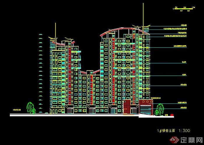 上海某小区住宅建筑设计方案(1)