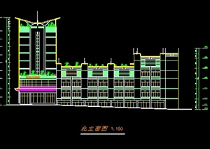 某8层酒店建筑规划设计方案图