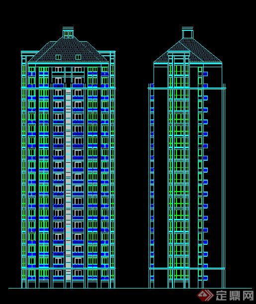三栋住宅建筑设计方案图(1)