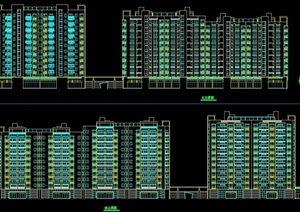 某联排住宅楼建筑设计方案图