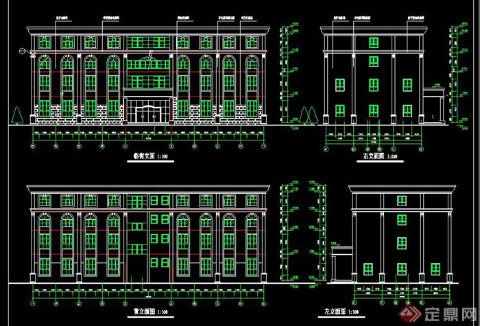 某中式酒店建筑设计施工图(1)