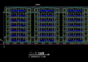 某多层住宅楼建筑设计施工图（1）