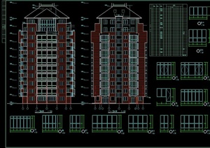 某住宅楼建筑设计CAD施工图