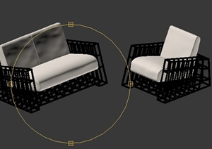 某现代家具沙发设计3DMAX模型