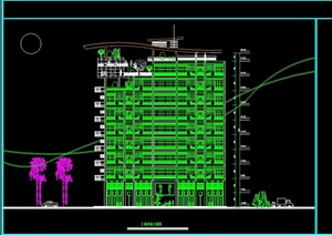 某单位高层住宅建筑设计方案图