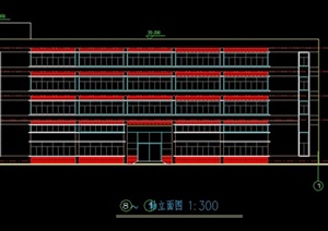 某现代4层厂房建筑设计方案