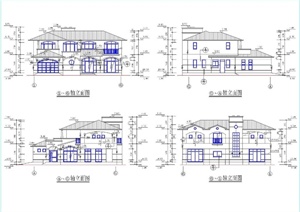 某农村自建房别墅建筑施工图