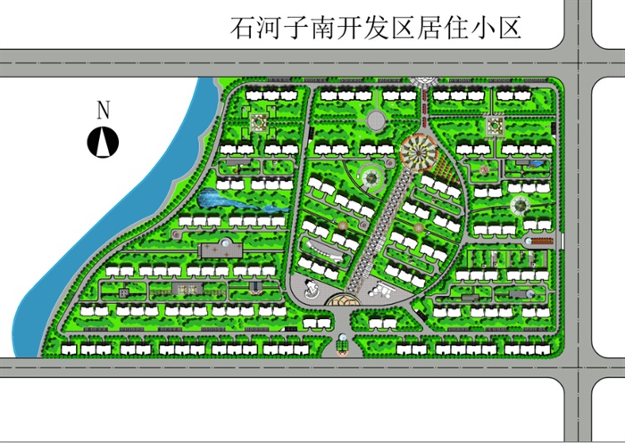 某居住小区规划设计方案文本(1)