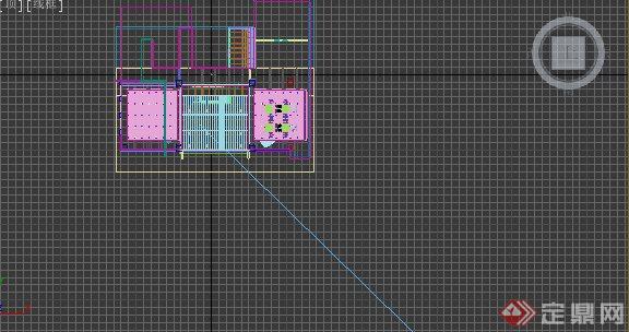 某办公室室内装饰设计3DMAX模型(1)