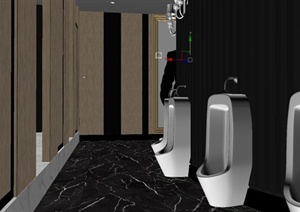 某厕所设计方案3DMAX模型