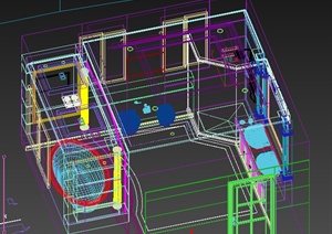 某欧式卫生间室内空间设计3DMAX模型