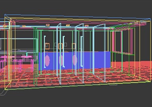 某现代卫生间室内装饰设计方案3DMAX模型1