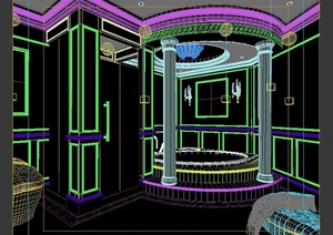 某住宅卫生间室内设计3DMAX模型