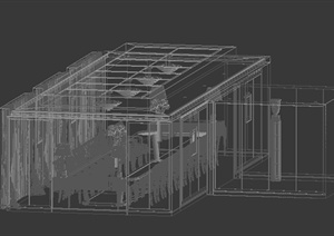 某现代会议室设计方案3DMAX模型