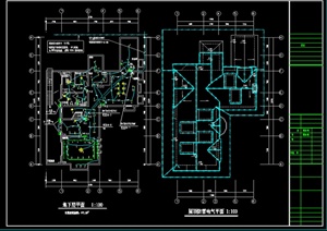 某别墅建筑综合配电设计方案（dwg格式）11