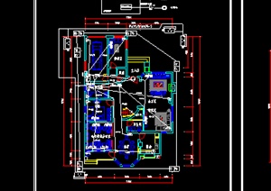 某别墅弱电气设计图CAD参考