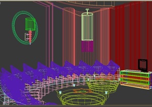 某娱乐空间包间设计3DMAX模型3