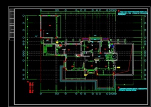 某高档二层别墅建筑设计电气施工图
