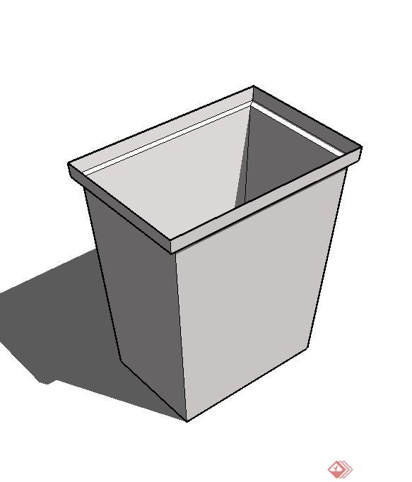 室内物件之垃圾桶的SU模型素材(1)