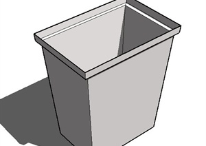 室内物件之垃圾桶的SU(草图大师)模型素材