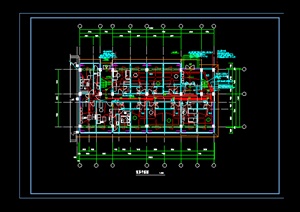某职工宿舍电气设计施工图（dwg格式）1