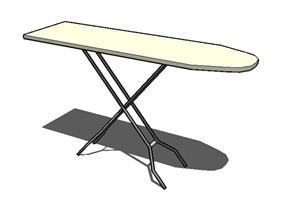 设计素材之洗衣店桌子设计SU(草图大师)模型