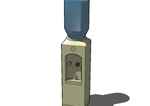 室内物件之饮水机的SU(草图大师)模型素材