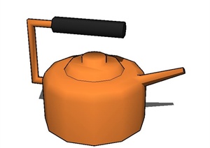 室内物件之茶壶的SU(草图大师)模型素材