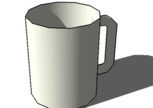 某室内杯子设计SU(草图大师)模型素材