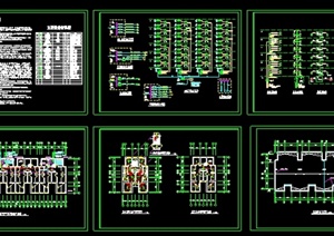 某多层住宅楼建筑设计电气施工图
