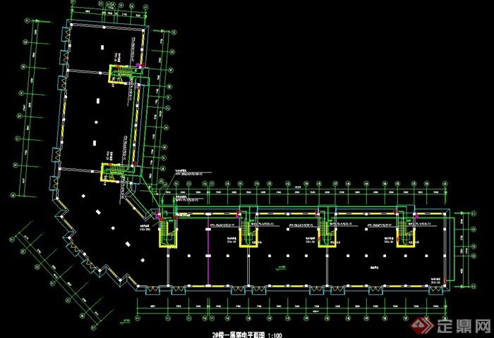 多层住宅楼建筑设计全套电气施工图(1)