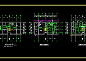 某集中抄表式多层住宅楼施工图设计CAD