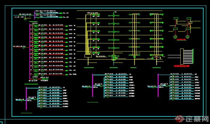 某六层住宅电气设计施工图（dwg格式）2(1)