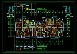 某高层住宅楼电气设计施工图（dwg格式）1