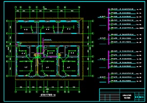 某住宅楼电气设计施工图（dwg格式）2