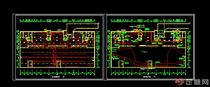 某居住建筑人防电气图纸CAD设计(1)