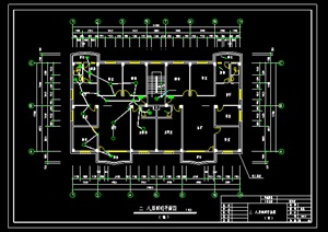 某住宅楼电气设计施工图（dwg格式）22