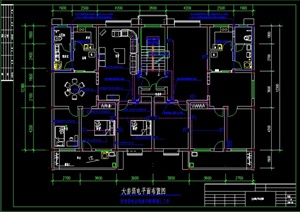 某多层住宅楼建筑设计电气设计施工图