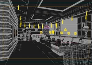 某KTV包房室内设计3DMAX模型