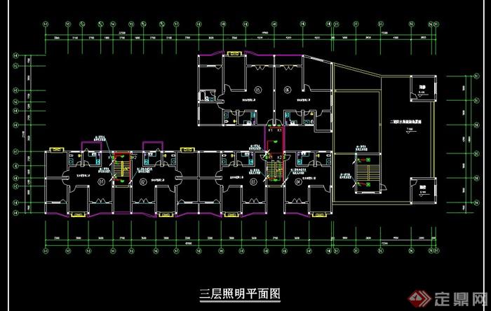 某小车站建筑设计电气图(1)