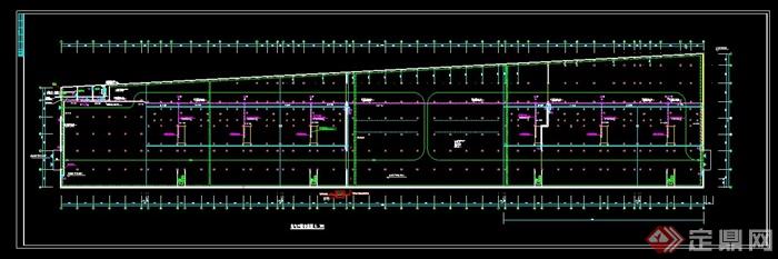 某地下车库建筑设计电气图(1)