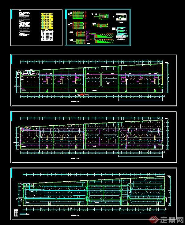 某地下车库建筑设计电气图(2)